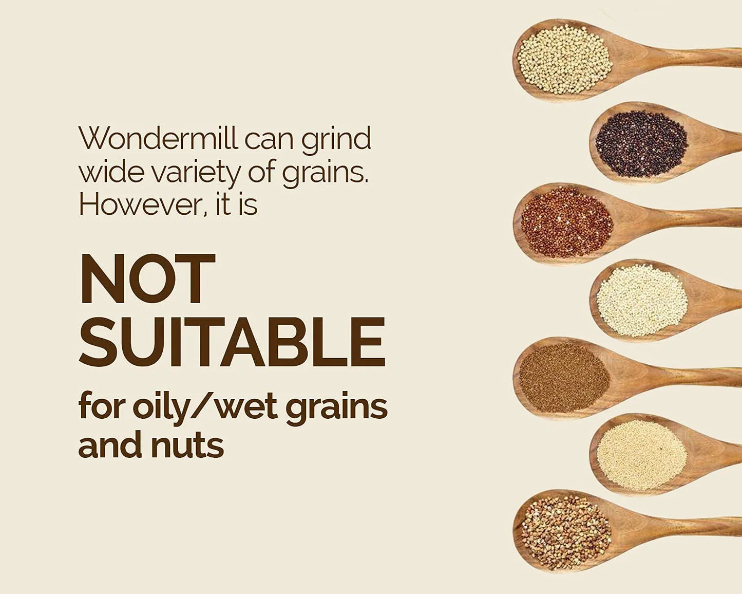 WonderMill Electric Grain Mill World's #1 Rated Electric Grain Mill Grinder